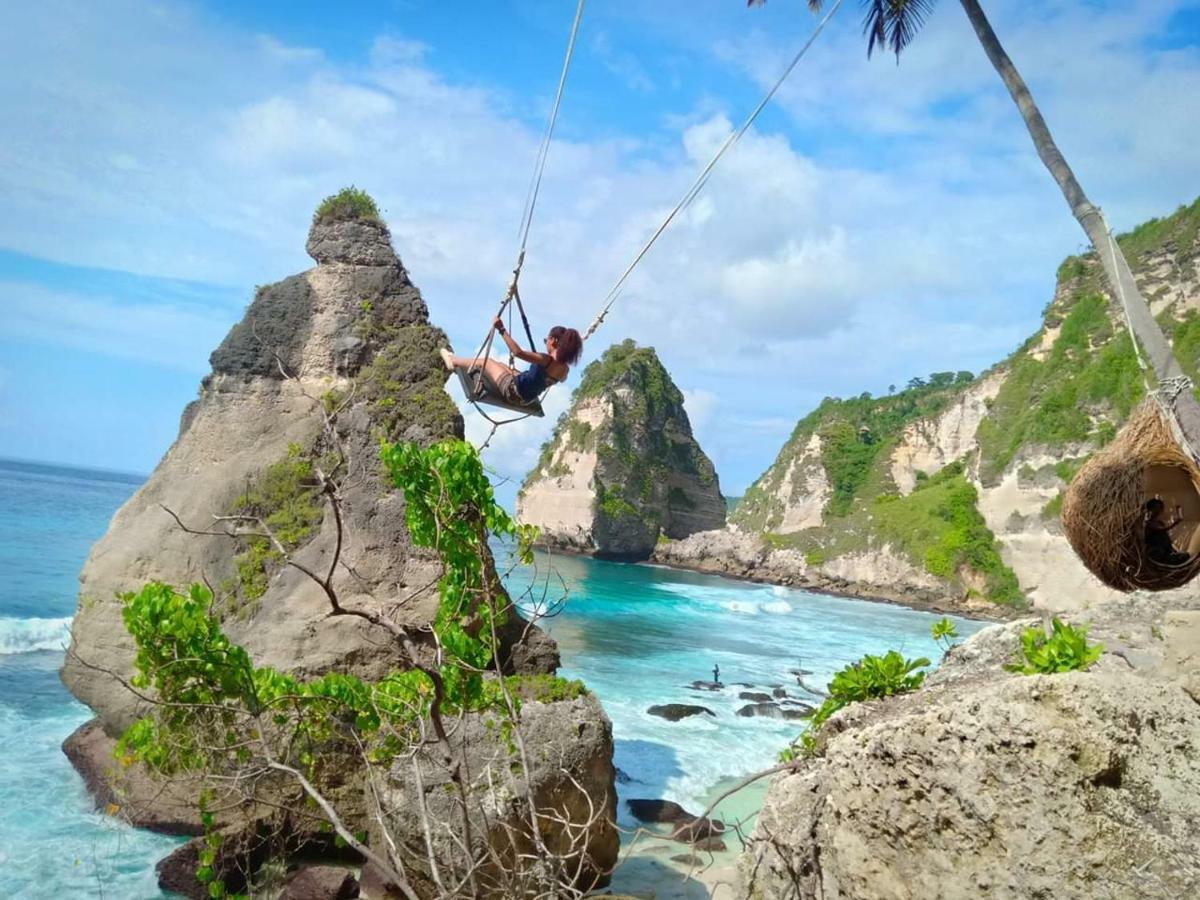 Kubu Artha Bungalow Nusa Penida Ped Екстериор снимка